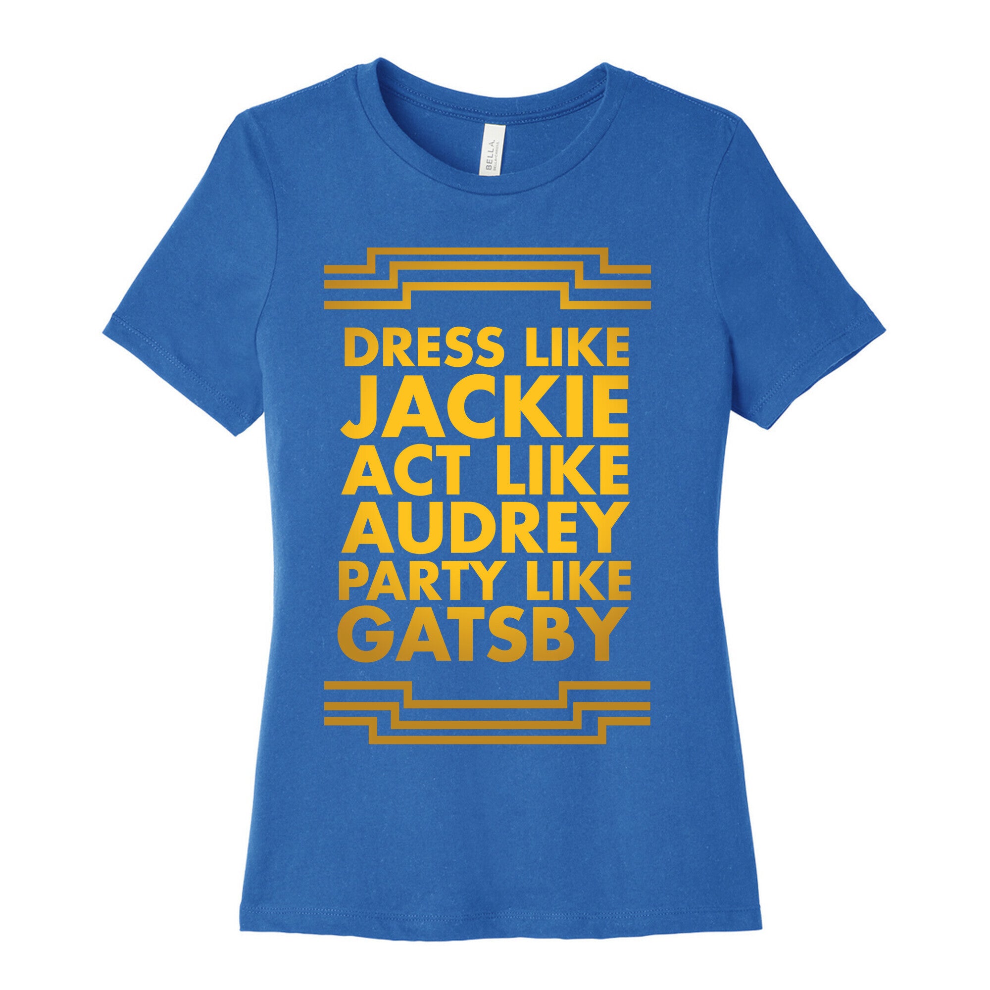 Party Like Gatsby Women's Cotton Tee